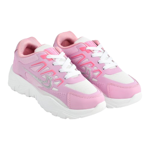 sporty shoes pink